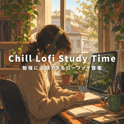 Chill Lofi Study Time Music for Deep Concentration Front Cover