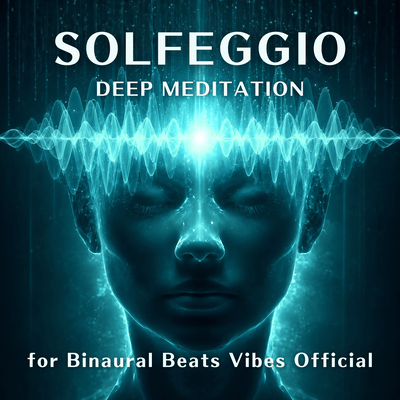 Solfeggio Deep Meditation for Binaural Beats Vibes Officialのジャケット写真