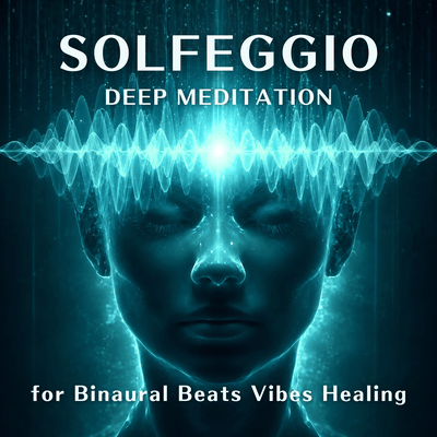 Solfeggio Deep Meditation for Binaural Beats Vibes Healingのジャケット写真