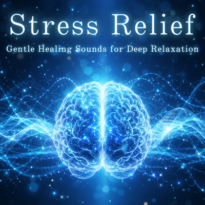 Stress Relief: Gentle Healing Sounds for Deep Relaxation Front Cover