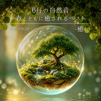 Springtime nature sounds: Best for relaxation with cherry blossoms. Front Cover