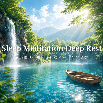 Sleep Meditation Deep Rest: Healing music to guide you into deep sleep. Front Cover