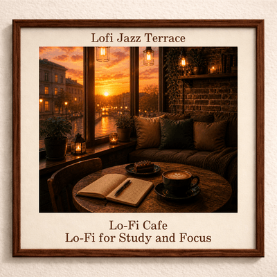 Lo-Fi Cafe: Lo-Fi for Study and Focus Front Cover