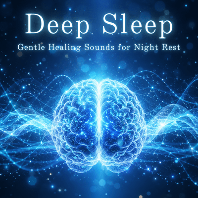 Deep Sleep: Gentle Healing Sounds for Night Rest Front Cover