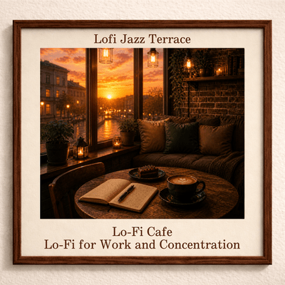 Lo-Fi Cafe: Lo-Fi for Work and Concentration Front Cover