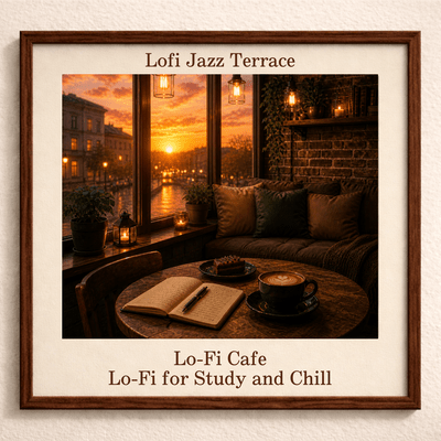 Lo-Fi Cafe: Lo-Fi for Study and Chill Front Cover