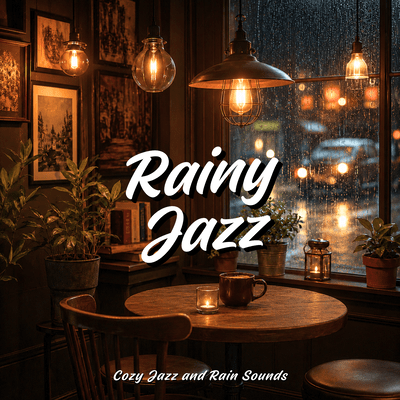 Rainy Jazz: Cozy Jazz and Rain Sounds Front Cover