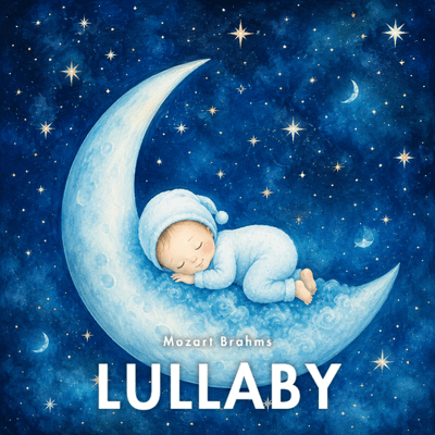 Midnight Sleep: Gentle Sleeping Music For Baby Dreams Front Cover