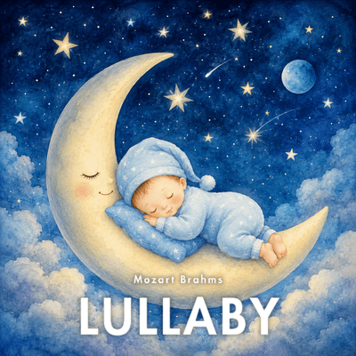Midnight Sleep: Calm Sleeping Music For Baby Bedtime Front Cover