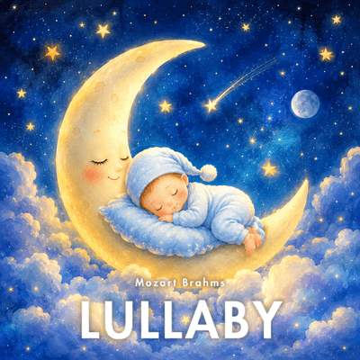 Midnight Sleep: Quiet Sleeping Music For Gentle Baby Sleep Front Cover