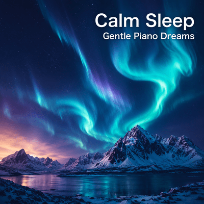 Calm Sleep - Gentle Piano Dreams Front Cover