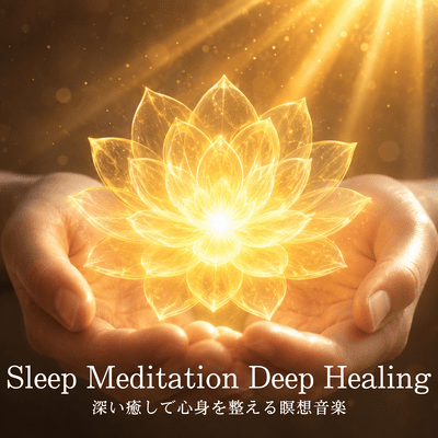 Sleep Meditation Night Healing: Nighttime Meditation Music to Soothe Mind and Body Front Cover