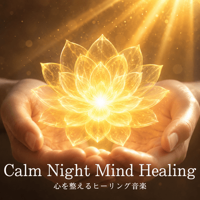 Calm Night Mind Healing: Healing music to soothe the mind. Front Cover