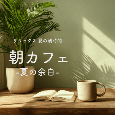 Morning Cafe Relaxation Summer Morning Time -Summer's Leisure- Front Cover