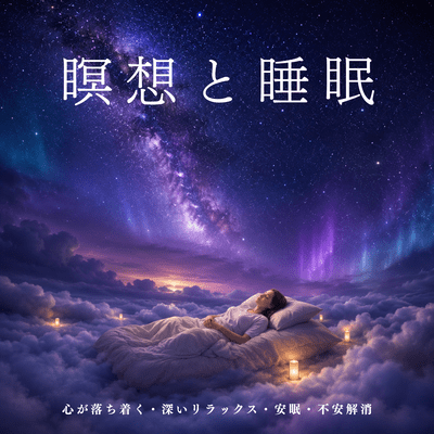 Meditation and Sleep: Calm Mind, Deep Relaxation, Peaceful Sleep, Anxiety Relief Front Cover