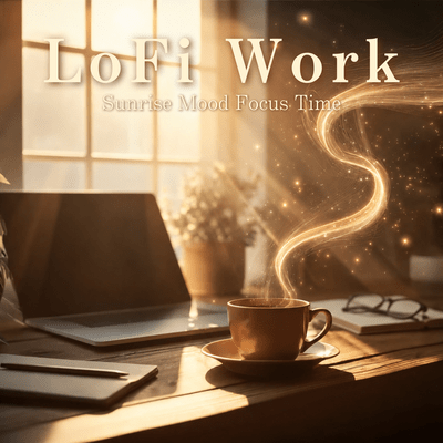 LoFi Work (Sunrise Mood Focus Time) Front Cover