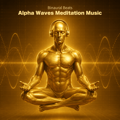 Binaural Beats - Alpha Waves Meditation Music Front Cover