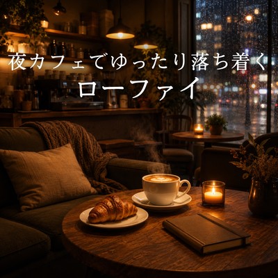Relaxing LoFi for a Cozy Night Cafe Front Cover