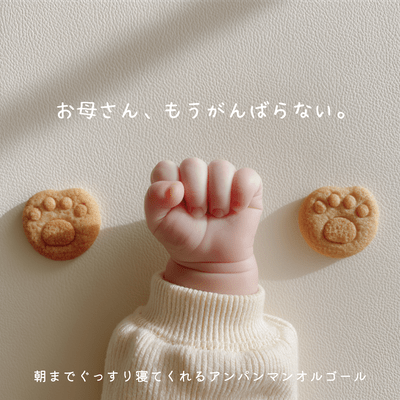 Mommy won't try so hard anymore. An Anpanman music box will help you sleep soundly until morning. Front Cover