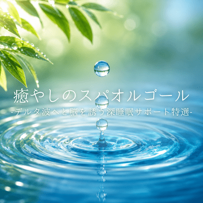 Healing Spa Music Box - A special selection to support deep sleep by inducing delta waves in the brain - Front Cover