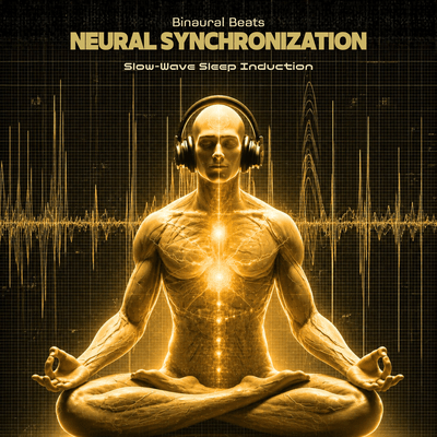 Binaural Beats - Neural Synchronization - (Slow-Wave Sleep Induction) Front Cover