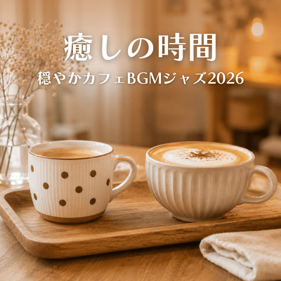 A Time for Relaxation - Gentle Cafe BGM Jazz 2026 Front Cover