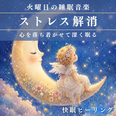Tuesday's Sleep Music: Healing for Deep Sleep, Stress Relief, Calm Mind, and Deep Sleep Front Cover