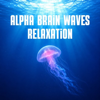 Alpha Brain Waves Relaxation Front Cover