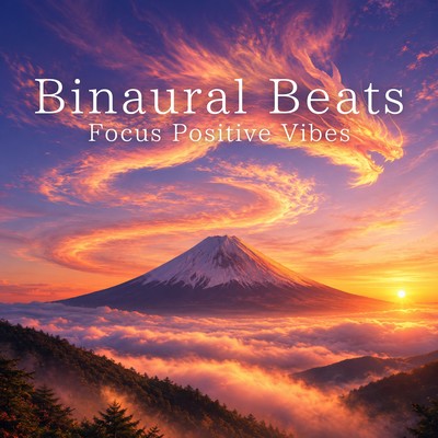 Binaural Beats: Focus Positive Vibesのジャケット写真