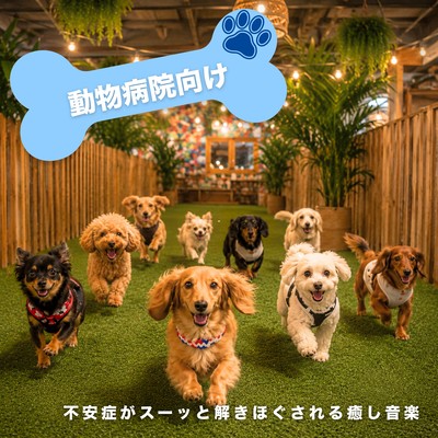 For Veterinary Hospitals - Healing Music to Soothe Anxiety Front Cover