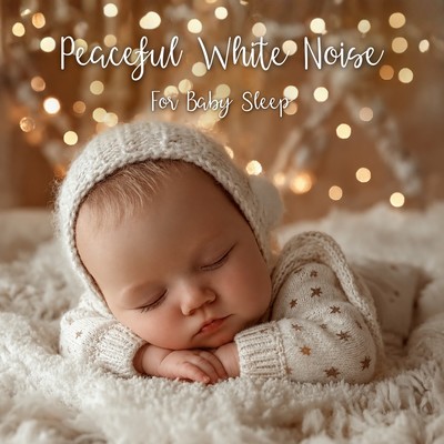 Peaceful White Noise - For Baby Sleep Front Cover