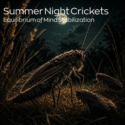 Summer Night Crickets Equilibrium of Mind Stabilization Front Cover