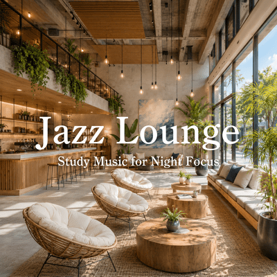 Jazz Lounge - Study Music for Night Focus Front Cover