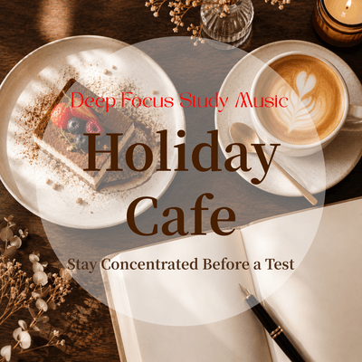 Holiday Cafe - Deep Focus Study Music - Stay Concentrated Before a Test Front Cover