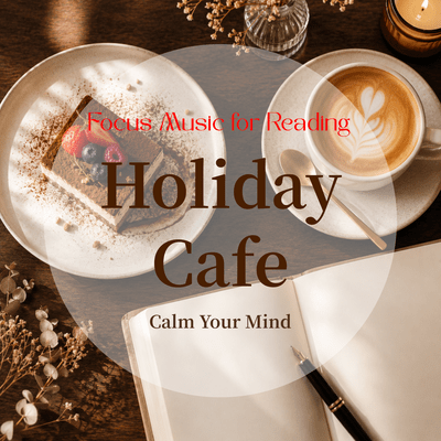 Holiday Cafe - Focus Music for Reading - Calm Your Mind Front Cover