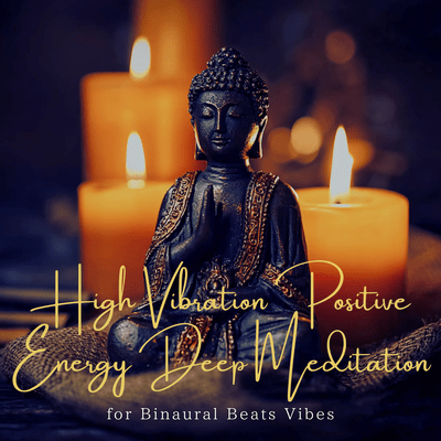 High Vibration Positive Energy Deep Meditation for Binaural Beats Vibes Front Cover