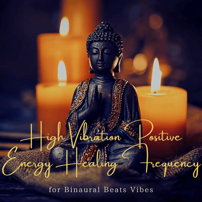 High Vibration Positive Energy Healing Frequency for Binaural Beats Vibes Front Cover
