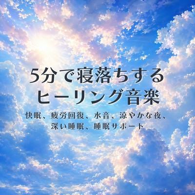 Healing music to help you fall asleep in 5 minutes: Fatigue recovery, stress relief, improved insomnia, sleep, calming, relaxation, deep sleep 3 Front Cover