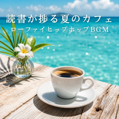 Summer cafe lo-fi hip-hop background music to enhance your reading experience. Front Cover