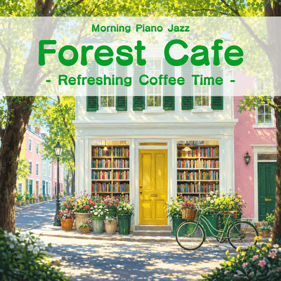Forest Cafe: Morning Piano Jazz - Refreshing Coffee Time - Front Cover