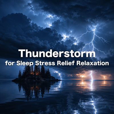 Thunderstorm for Sleep Stress Relief Relaxation Front Cover