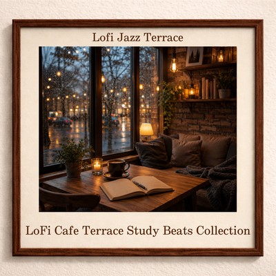 LoFi Cafe Terrace Study Beats Collection Front Cover
