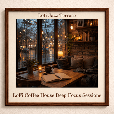 LoFi Coffee House Deep Focus Sessions Front Cover