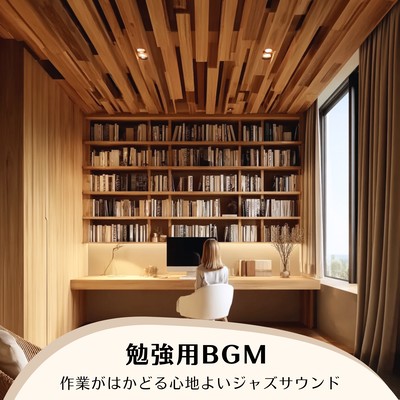Background music for studying - Soothing jazz sounds to boost productivity. Front Cover