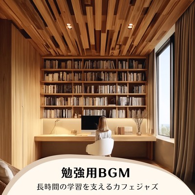 勉強用BGM - 長時間の学習を支えるカフェジャズのジャケット写真