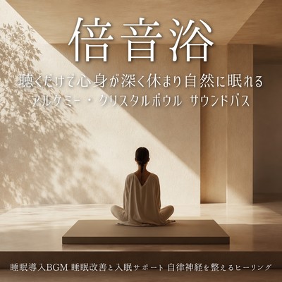Deep Rest Sound Bath - Alchemy Crystal Bowl Sound Bath for Natural Sleep, Sleep Aid Music for Better Sleep and Nervous System Relaxation Front Cover