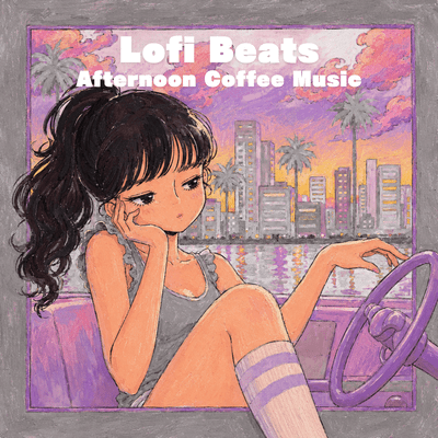 Lofi Beats - Afternoon Coffee Music Front Cover