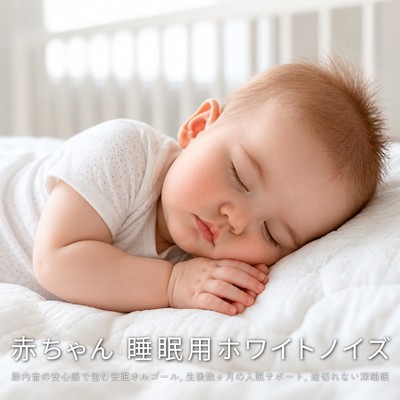 Baby Sleep White Noise - A soothing music box that envelops babies in the comforting sounds of the womb, supporting sleep onset for babies in the first few months, and ensuring uninterrupted deep sleep. Front Cover