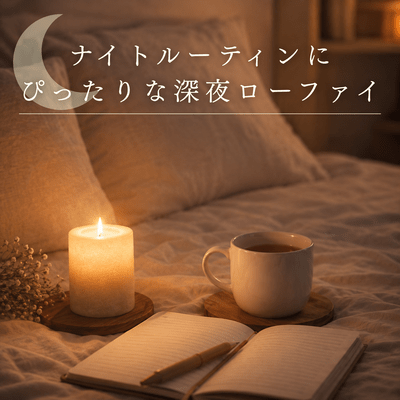 Lo-fi music perfect for your nighttime routine Front Cover