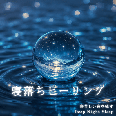 Sleep Healing Relief for Sleepless Nights Deep Night Sleep Front Cover